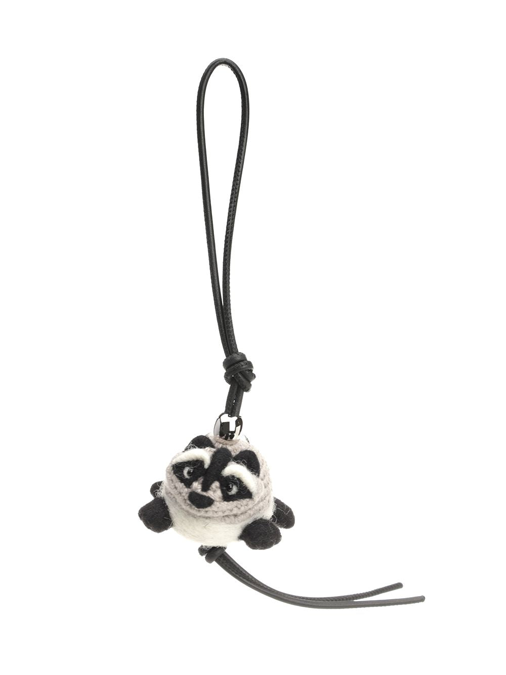 Loewe Wool Racoon Charm Keyrings - Grey | 6b1b5f2b53900783c497f22a86fb0b6ccc9ff49d