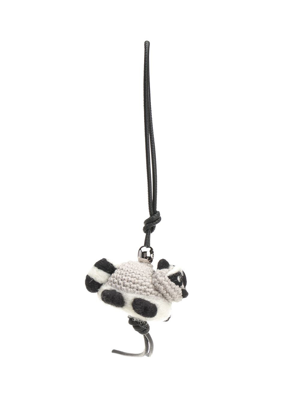 Loewe Wool Racoon Charm Keyrings - Grey | 0992bb36da7b0c9172c8feea69fe9837fcd53be6