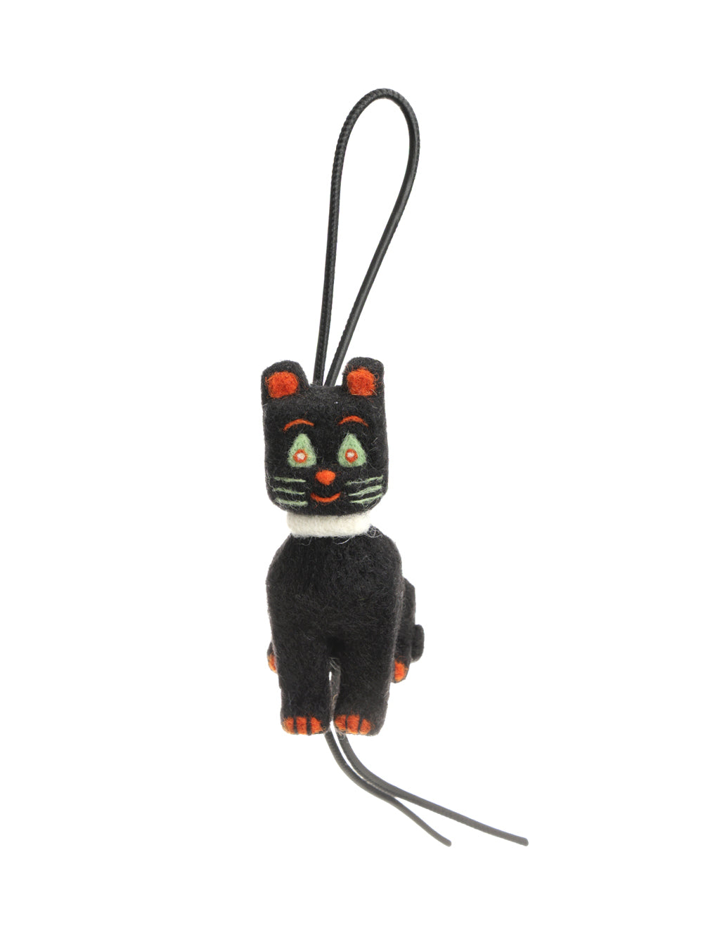 Loewe Felt Cat Charm By Louis Wain Keyrings - Black | 44a894b9b539cf0af4662664298fec1f21a63213