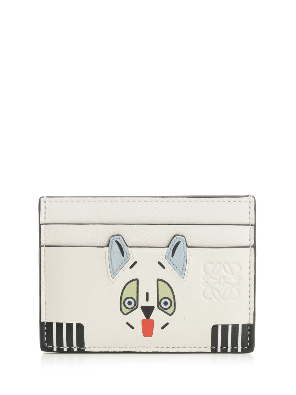 Loewe Futurist Cat Wallets - White | 2d9e9b7d6d7c1ac01bebcd26d306a64227eb6912