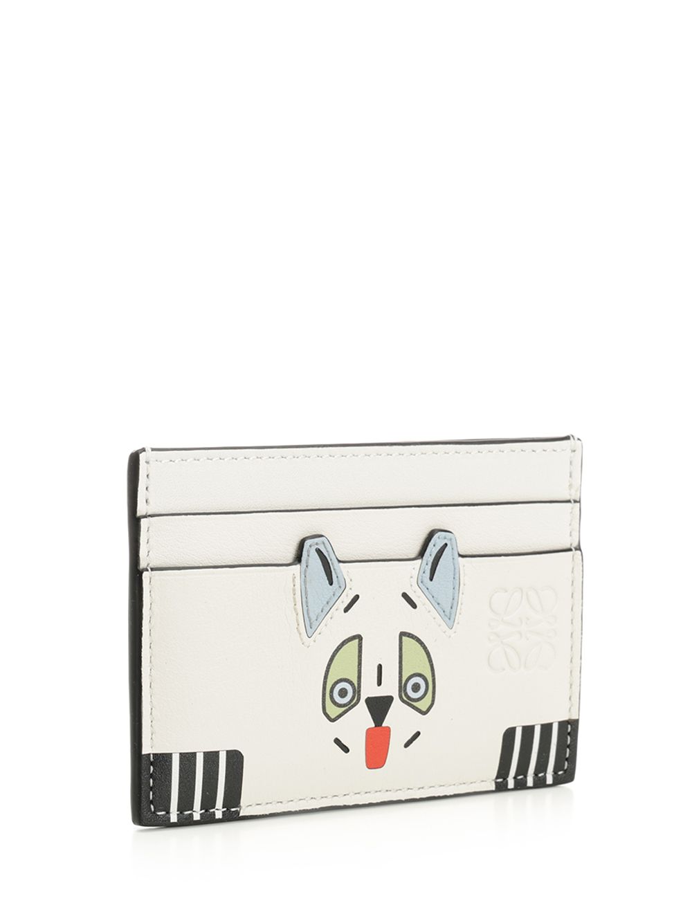 Loewe Futurist Cat Wallets - White | b337716774f83ca04d3edf8e6fcf61ddea84bfb2