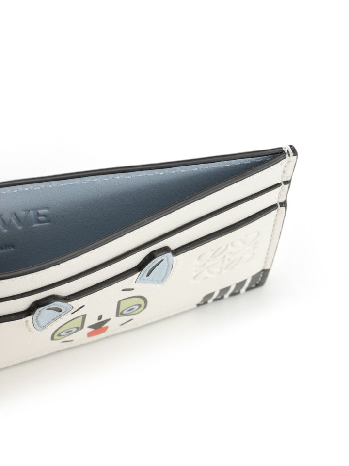 Loewe Futurist Cat Wallets - White | 7a08964a1a5159d8561c34101f270391b0264d1f