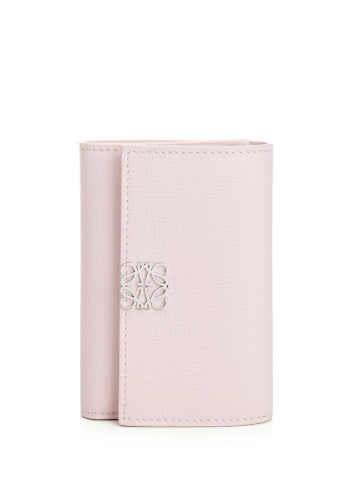 Loewe Small Anagram Vertical Wallet Wallets - Rose | fe028a2d2de4c6ba9f1cd6791e0632129d7f4cde