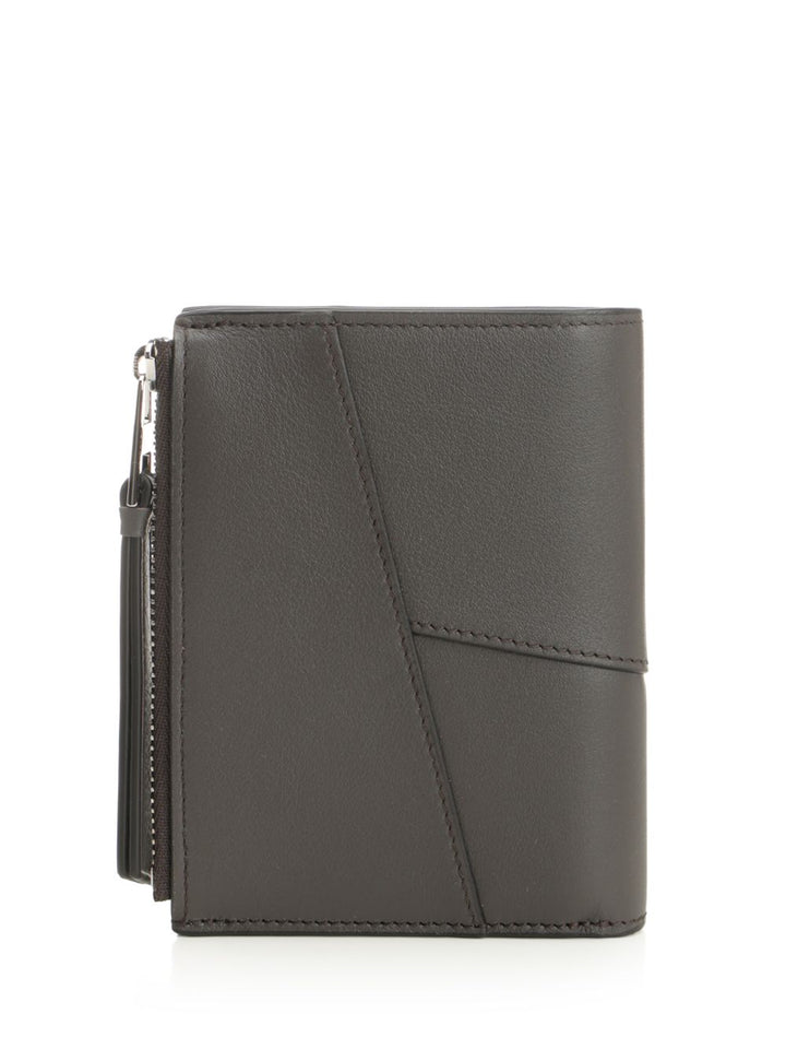 Loewe Compact “Puzzle” Wallet Wallets - Green | fd04daed8bec8361e6bedf5bdb858a0a8567b5cd