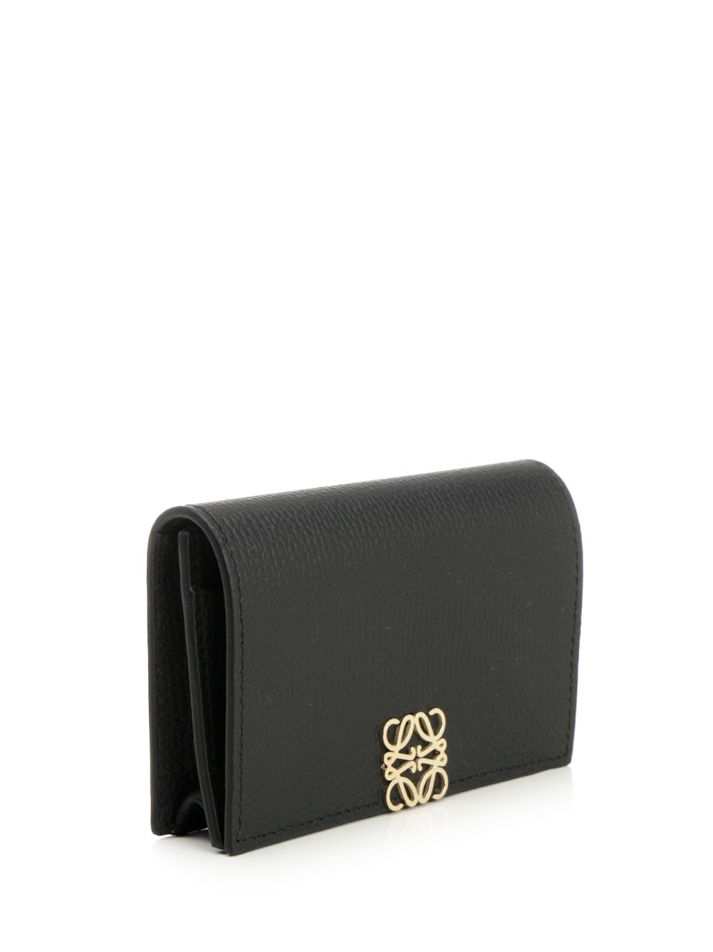 Loewe Anagram Business Card Holder Wallets - Black | 17a0dc1fe4a91c53dd716af5e9ec28f3fe8922f4