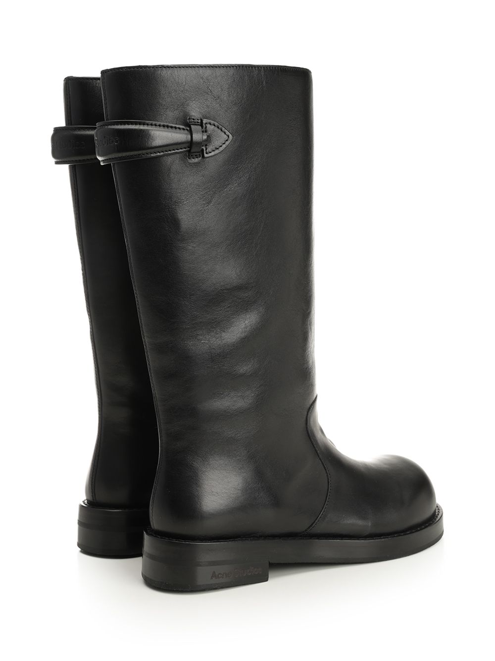 Acne Studios Leather Boots - Black | 1ad376b0e9e791778af94411788cf502151d8052