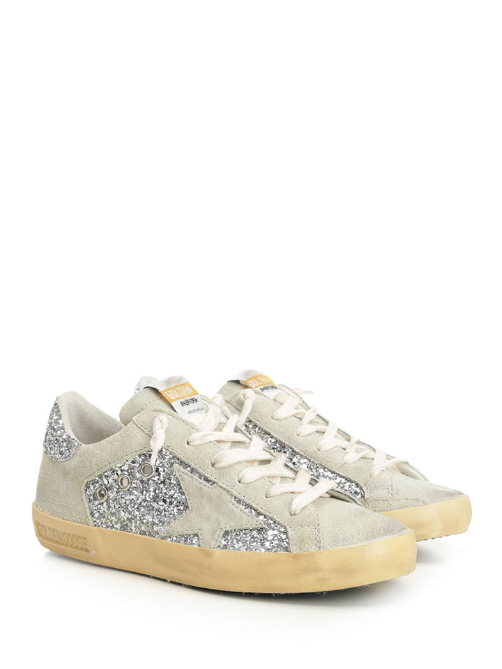 Golden Goose Deluxe Brand Super-Star Sneakers - Silver | bc1b402e9d8509ec10946b86870109f7b1db4e87