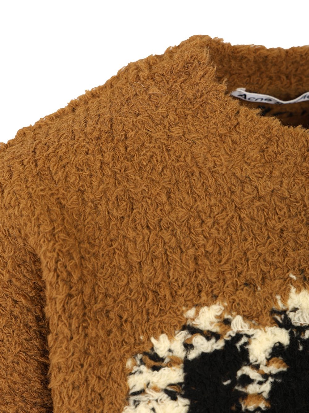 Acne Studios Teddy Sweater Knitwear - Beige | f3fb9a4c4f4e0f03334a63d5c5fc64990e54d044