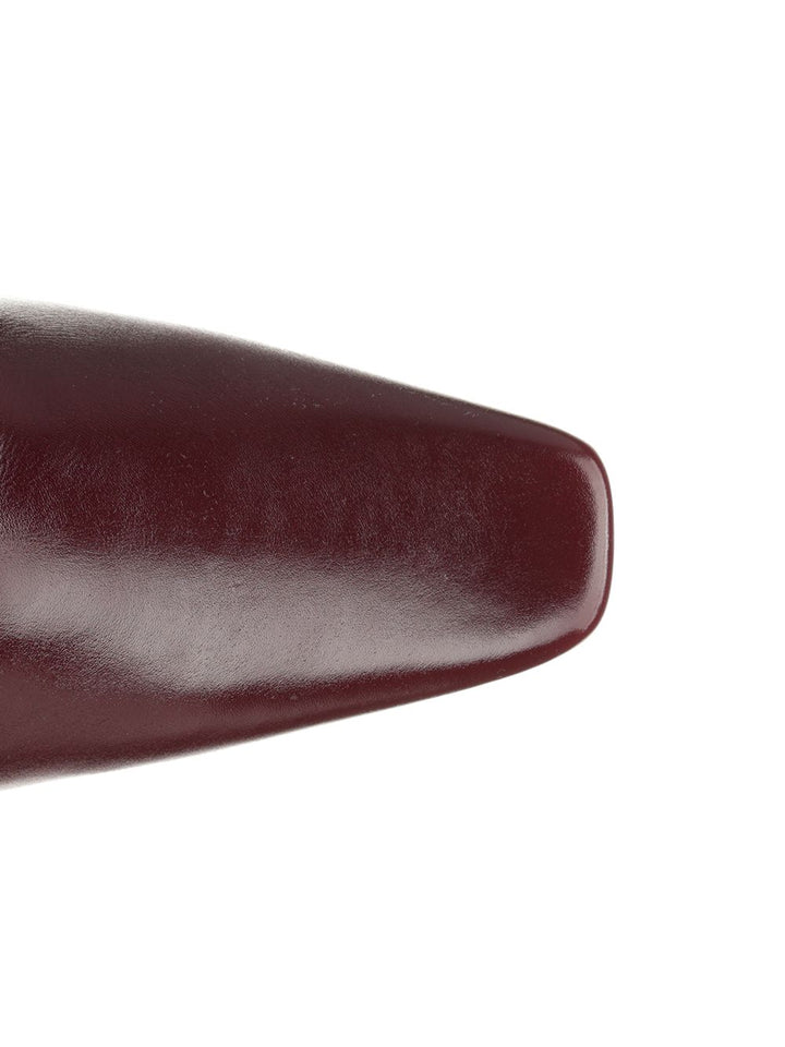 Saint Laurent Jill Boots - Bordeaux | 773d5b3332dd1338b1f5c86f46c4f96da40bfda7