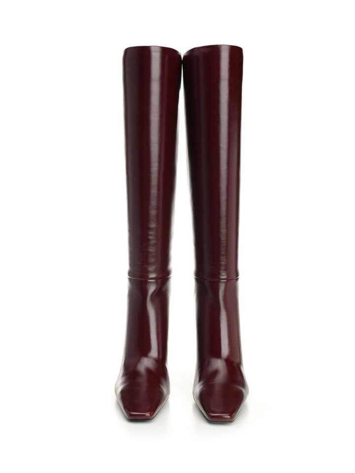Saint Laurent Jill Boots - Bordeaux | 46de9367c476566a906c708dbf83c7b20e6d9776