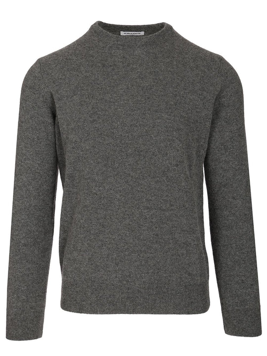 Cashmere Crewneck Sweater Knitwear Grey
