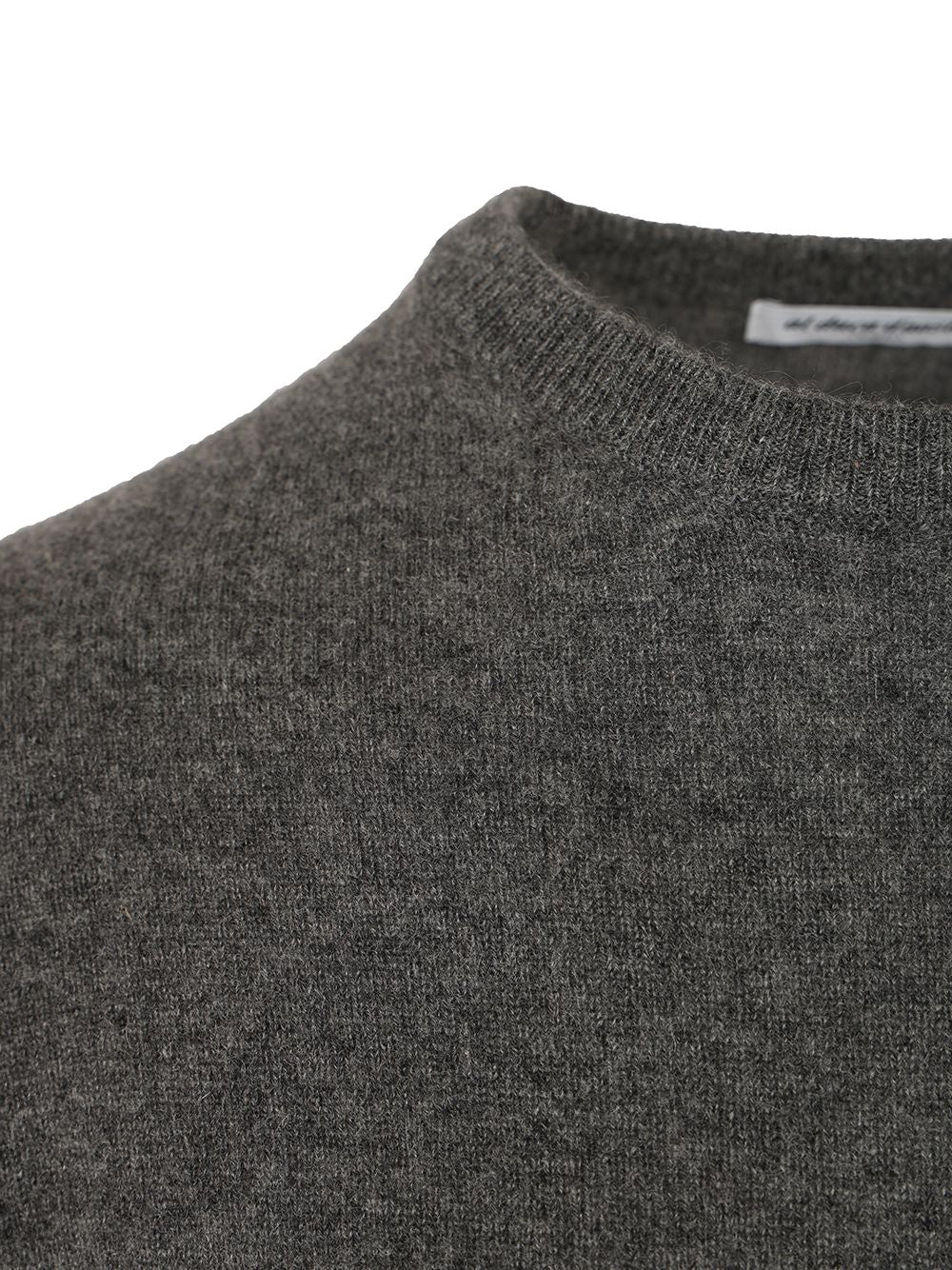 Al Duca D'Aosta Cashmere Crewneck Sweater Knitwear - Grey | 20c0d4fb280f309d09db7950ff93034f072a0789