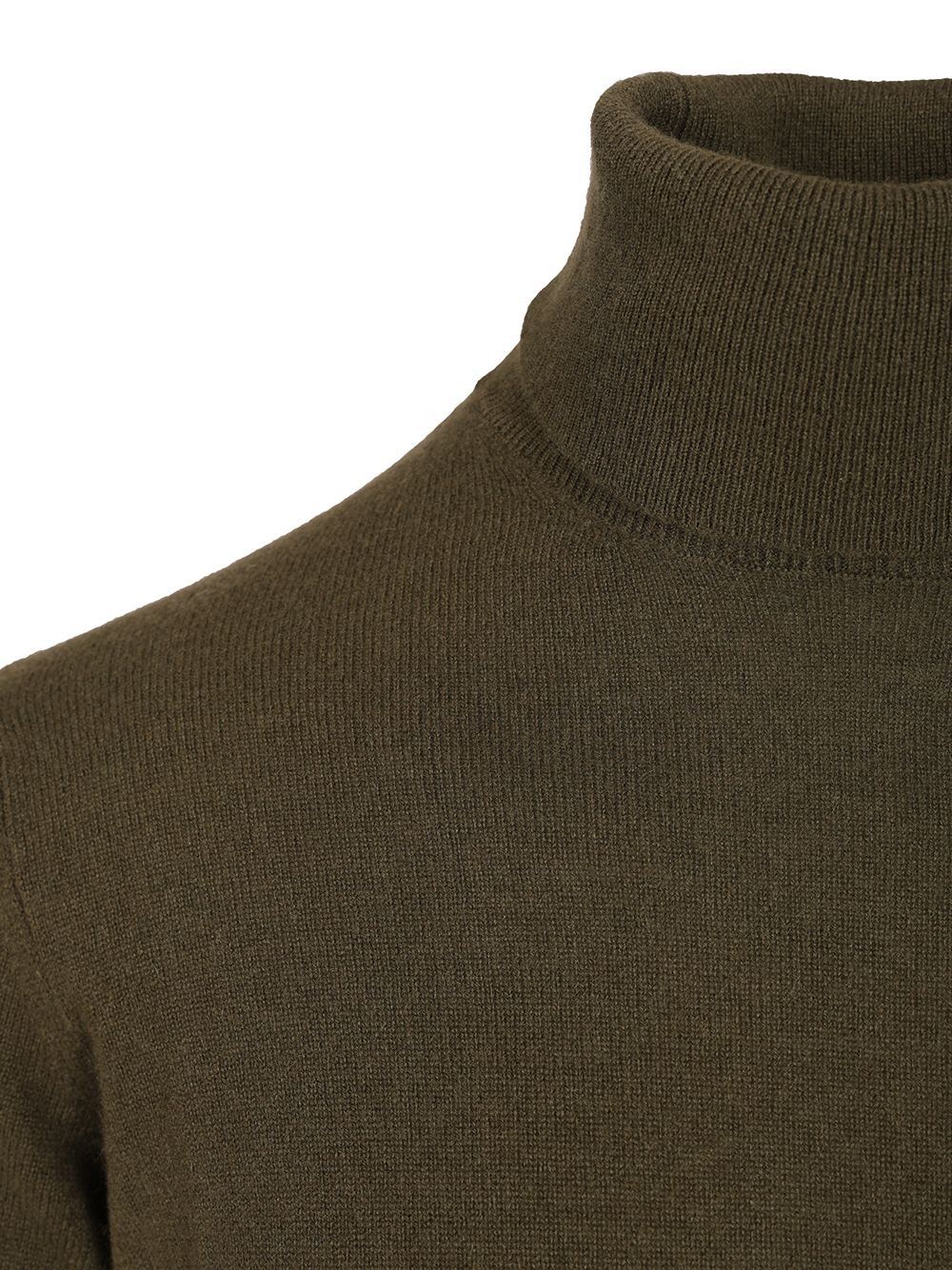 Al Duca D'Aosta Cashmere Turtleneck Knitwear - Green | 8235e639ca2ded8aafccf0b73ddb30c0b82e6004