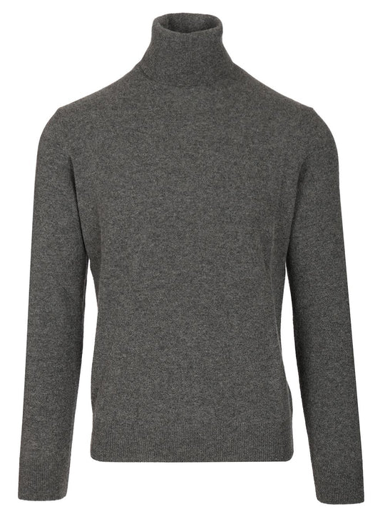 Cashmere Turtleneck Knitwear Grey