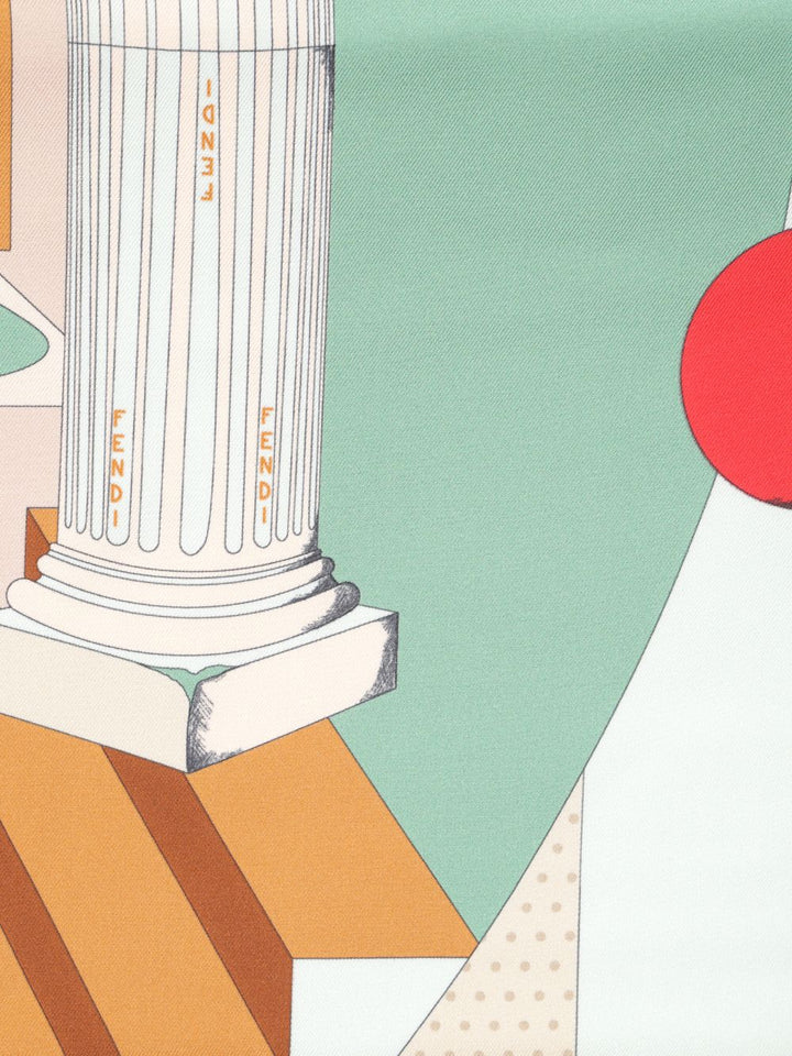 Fendi Roma Scarves And Foulards - Multicolor | 7bdbba4b3a7ed9a6c0fd4363d6c2b5324ed9a173