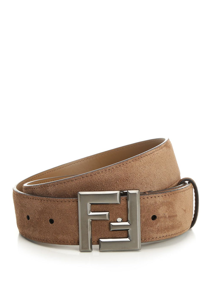 Fendi Squared Ff Belt Belts - Brown | d0bcde985fa34eace41d5f82cfcbc13a4ac20688