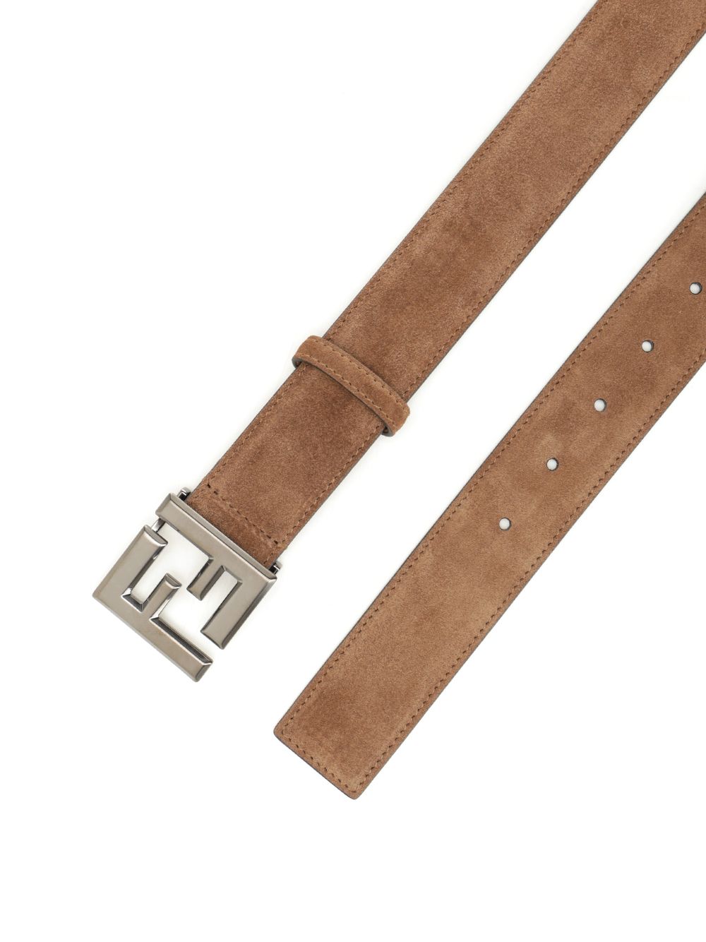 Fendi Squared Ff Belt Belts - Brown | d1d9130f666833164006e50c3e4d4b64e9c5d69b