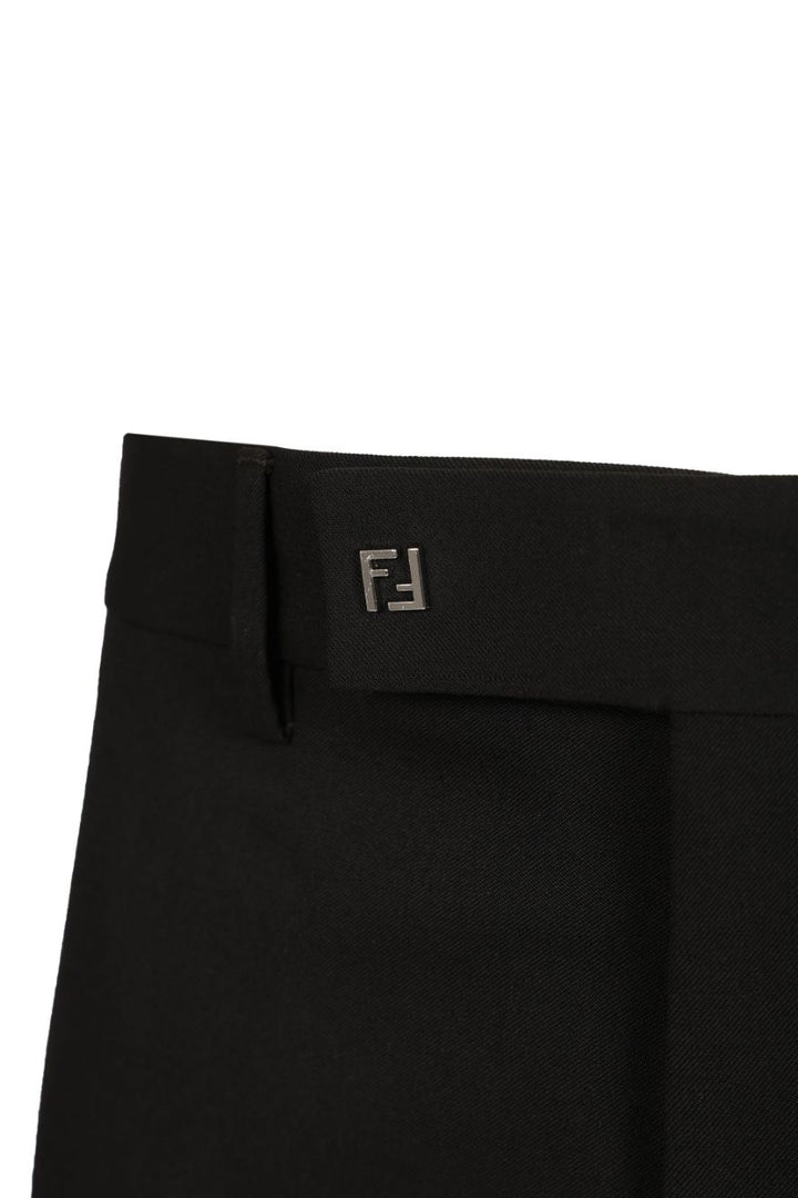 Fendi Cigarette Trousers - Black | 5e20aa64278f6e58590b5b8b7f08834e92fabec3