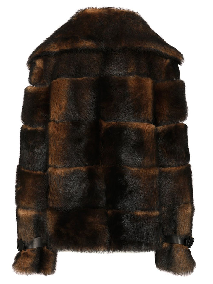 Fendi Dorsato Coats - Brown | 9fd9c9fce3ec776a985c18daf9f607e2dcc659ab