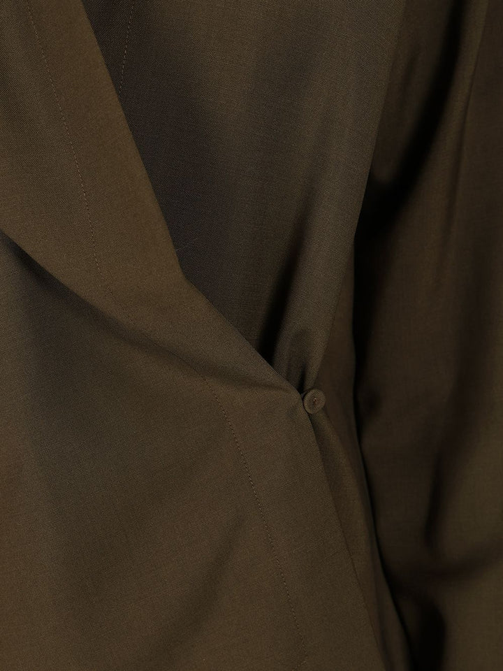 Fendi Wool And Mohair Shirt Tops - Green | 81dc4425bb949a8d822e343d135dd3700ce7ce4a