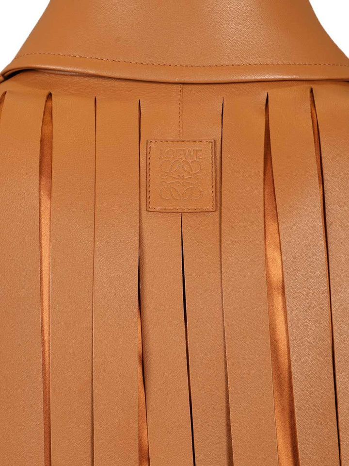 Loewe Lambskin Jacket Jackets - Brown | c36dd9d12263f32fb89b2ffb08f7d9e971cb9fab