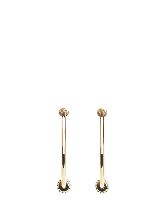 Fendi Everround Earrings Jewelry Gold