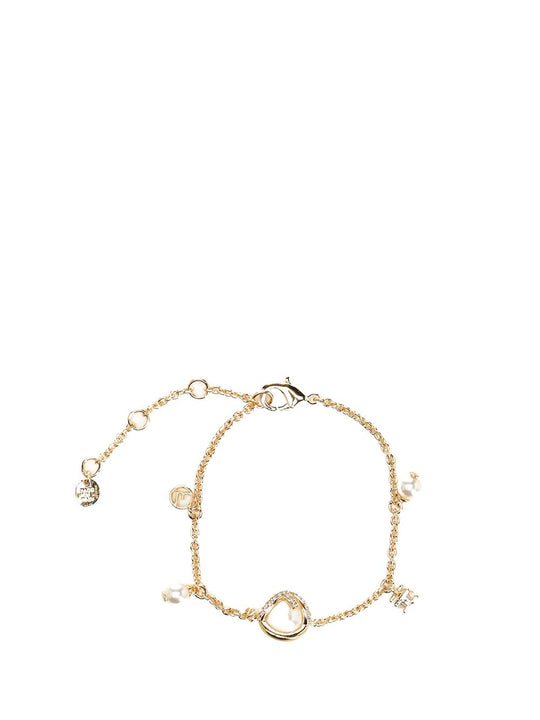 Bracelet With Pearls Jewelry Gold