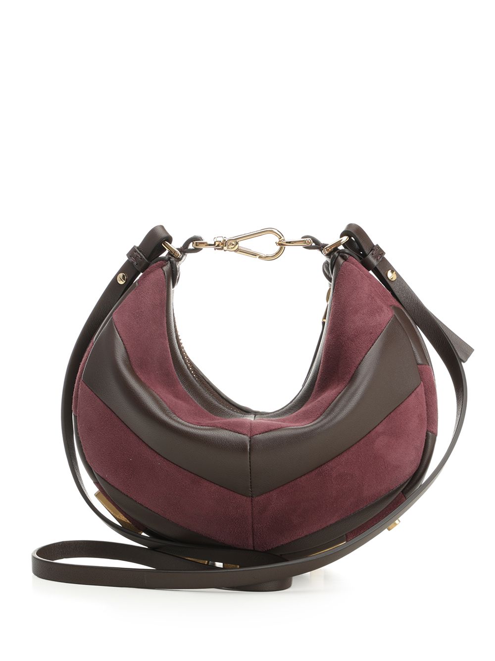 Fendi Fendigraphy Handbags - Bordeaux | bdfdaa9712f19f6f48d2dbe4d4eddddeaa362ac9