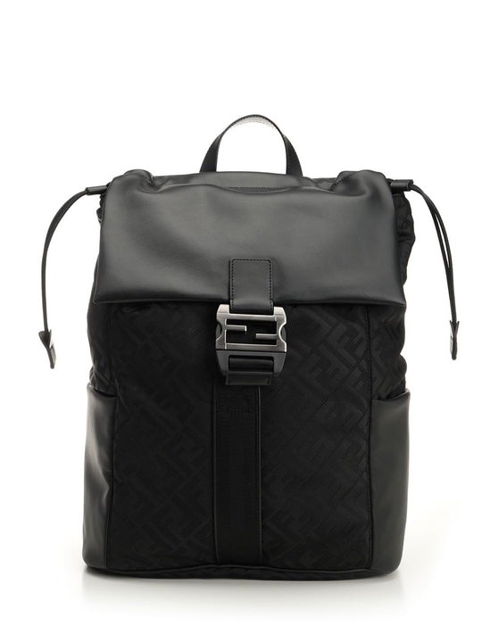 Fendi Flux Backpacks & Travels Black
