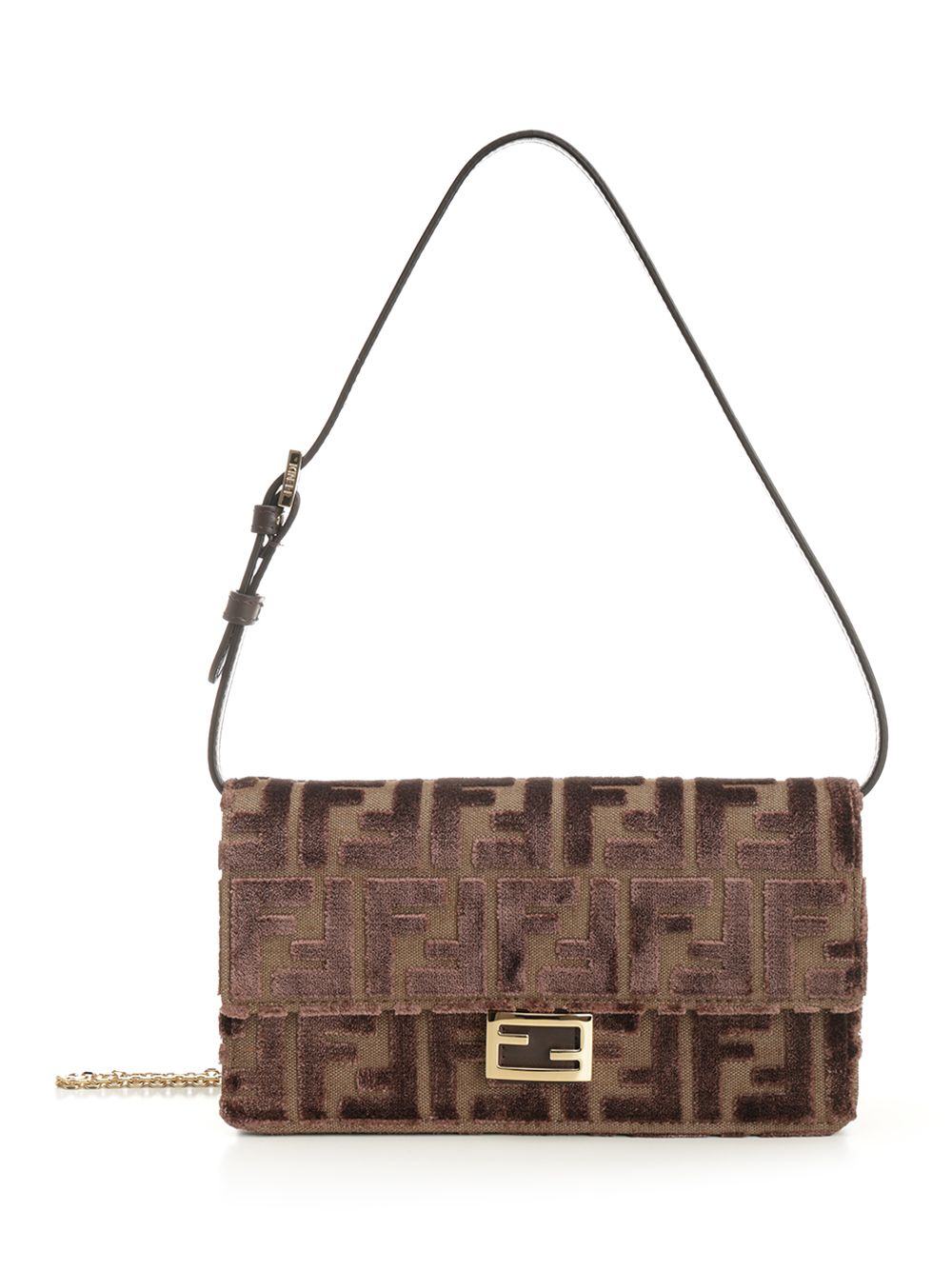 Fendi Baguette Small leather goods - Brown | 56de8899edd7c477f0c789e5a6a32851ab8ab2c7