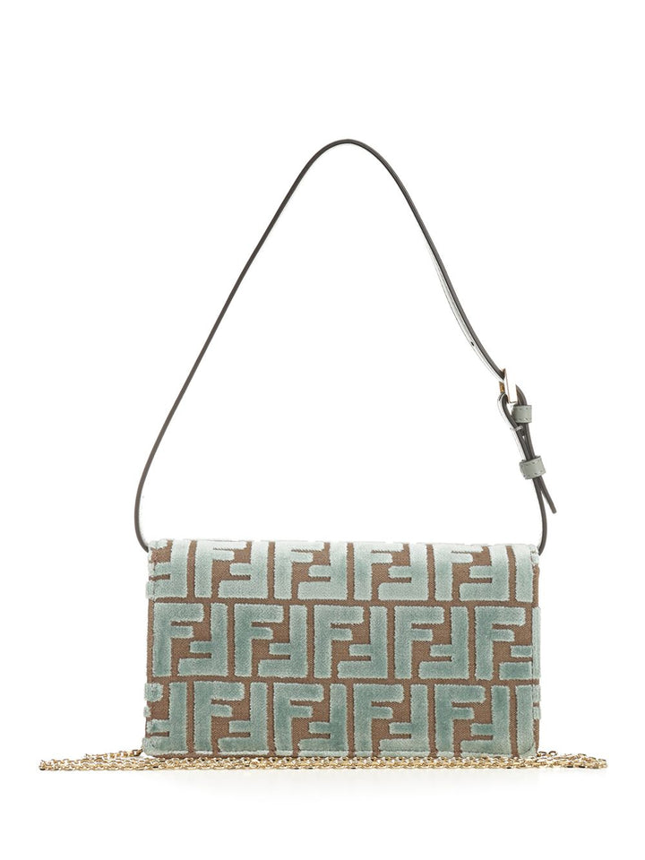 Fendi Baguette Small leather goods - Light blue | 765bfeef737ba0e7a444b22ba22c4291019e04a9