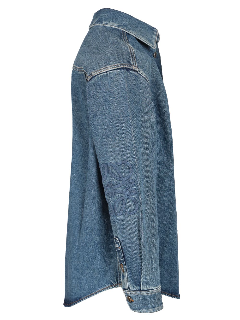 Loewe Anagram Shirts - Blue | cdecbc1f03b0a92ee3dff313f1253c28c910c0d9