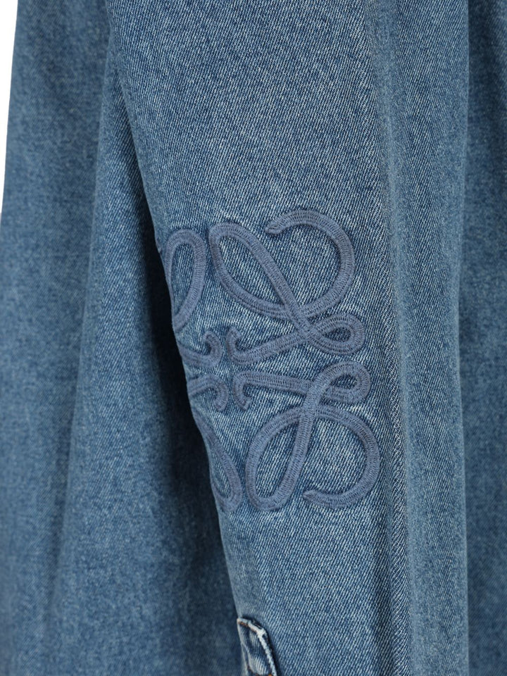 Loewe Anagram Shirts - Blue | 1594884b98e74565fe11bddcef5209621137a97b