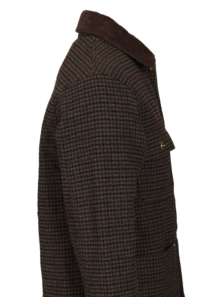 Carhartt Wip Lowis Chore Jackets - Brown | 7c5af7cf0e0059b4350317176bedef02736baa59