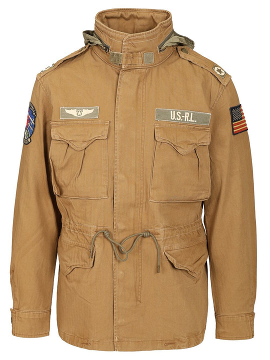 Field Jacket Jackets Beige