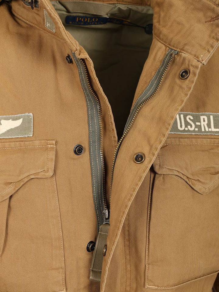 Polo Ralph Lauren Field Jacket Jackets - Beige | 5a3a42dde2bd89407dd412b9bf878772e109e12c