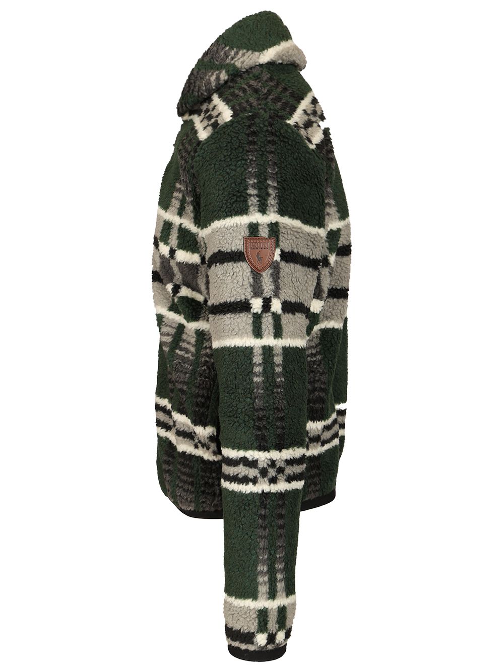 Polo Ralph Lauren Geometric Print Fleece Jacket - Canadian Blanket Jackets - Green | be7bdd3c258cef68bc6f516e8cf1a54d5a24b1cf
