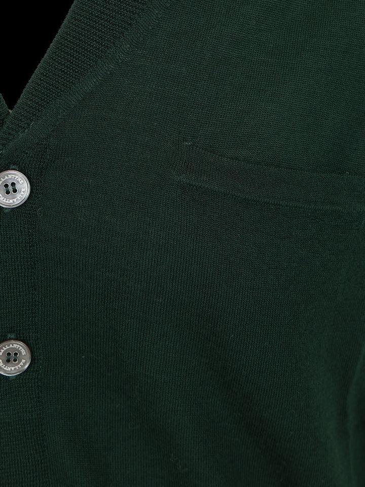 Ballantyne V-Neck Vest Jackets - Green | 64c44e77e2c2937060a35ecc3ae1598fc9fec44b