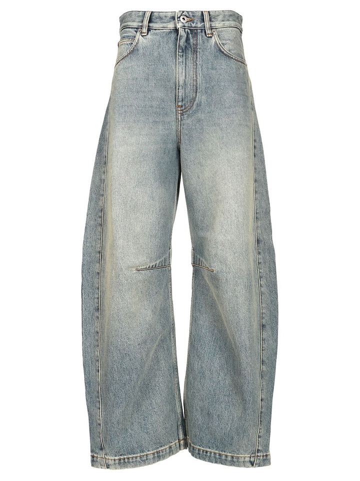 Loewe Barrel Jeans - Blue | aff706a748fc658f19ba494be754b5c5e055bbef