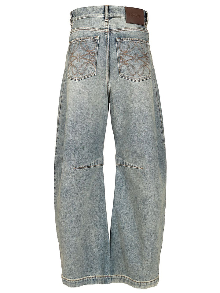 Loewe Barrel Jeans - Blue | 808dbdd6204f7c44997df7072d9dd11b59c2bce2