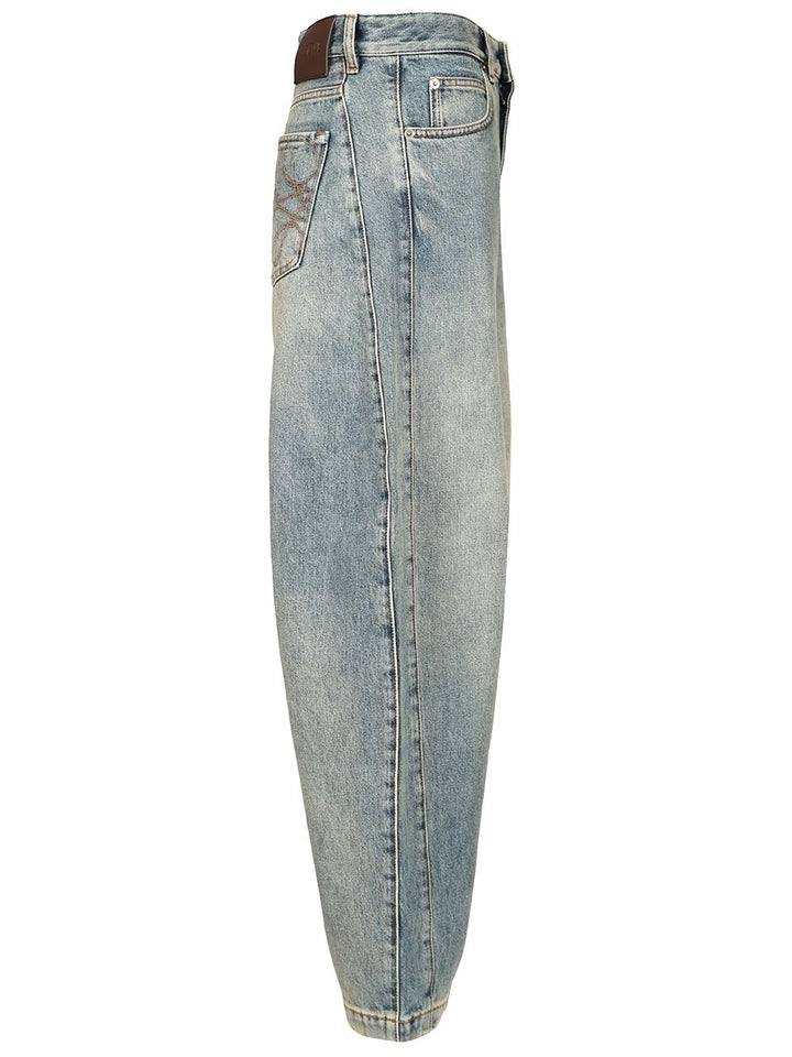 Loewe Barrel Jeans - Blue | e6171e75049878da0fb8fd21825ce2b39b229913