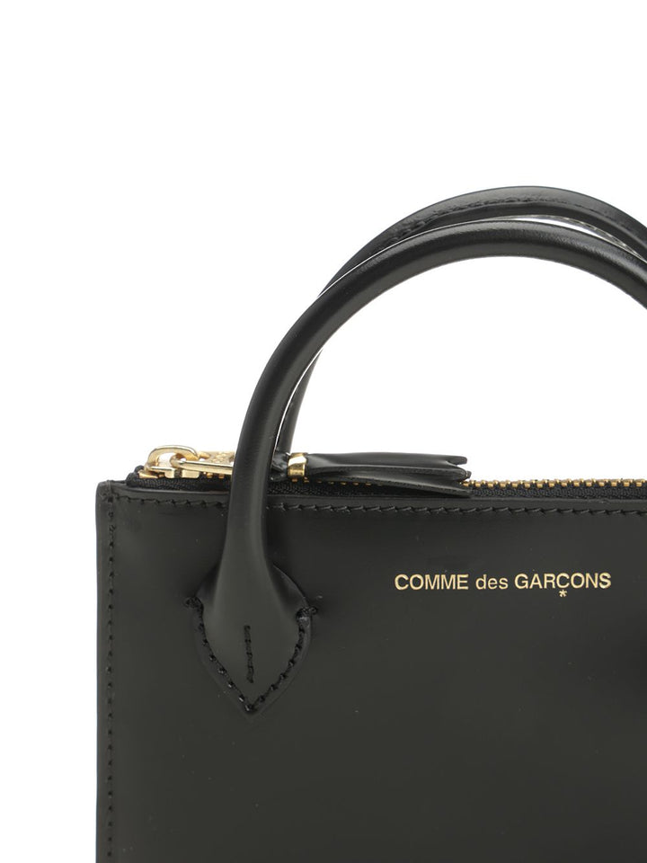 Comme Des Garcons Wallet Handles Small leather goods - Black | b6d38e9d3488fce58e8acedb6284571d0de8b42a