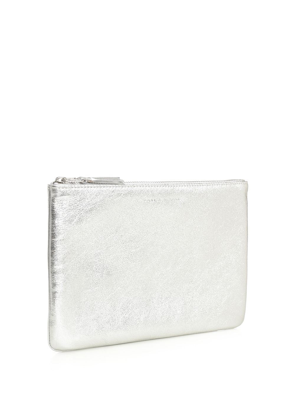 Comme Des Garcons Wallet Leather Pouch Small leather goods - Silver | c87489a7367ffed07d6a0356f1e98c92274343e6
