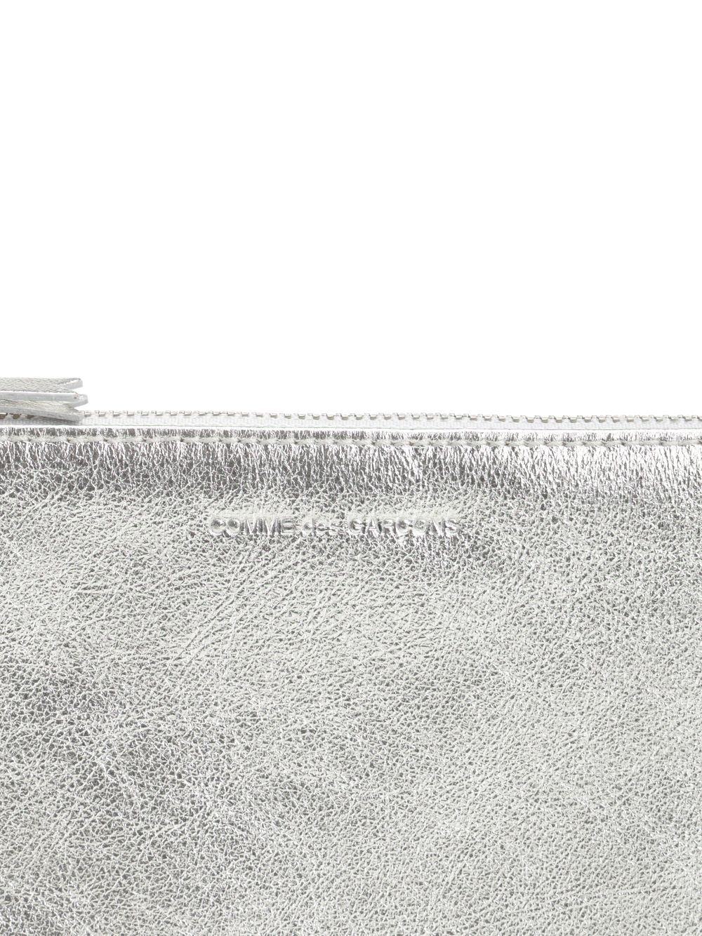 Comme Des Garcons Wallet Leather Pouch Small leather goods - Silver | 13968824681176fd92f7a8a88d9bb0af092f1ec2
