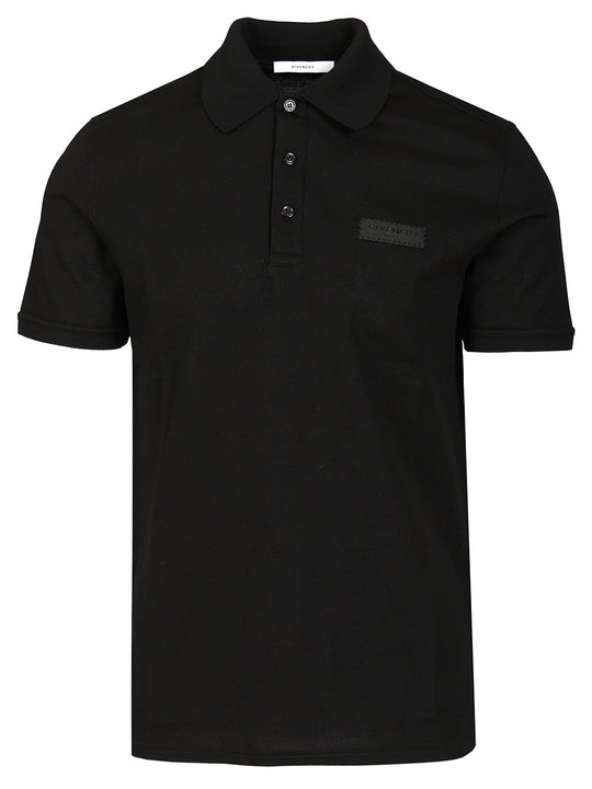 Regular Fit Short-Sleeved Polo Shirt Black