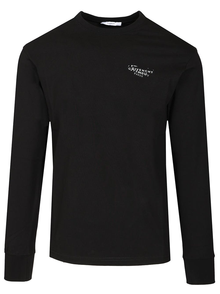 Givenchy Regular Long-Sleeved T-Shirt - Black | 26d42bdc9c4b15cb7732d520469373cf68f455f7