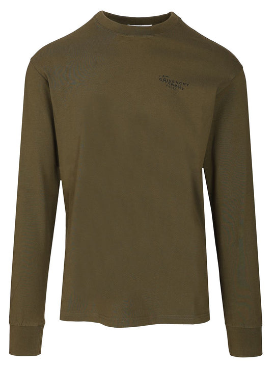 Regular Long-Sleeved T-Shirt Green