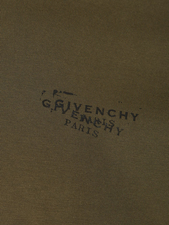 Givenchy Regular Long-Sleeved T-Shirt - Green | 4f36ce01de9bd9247de1ba1d26c8402153f2e04f