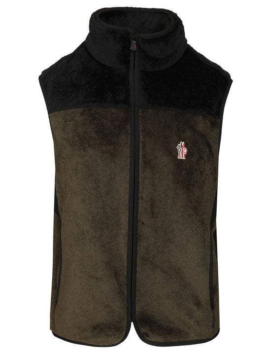 Fleece Vest Jackets Green