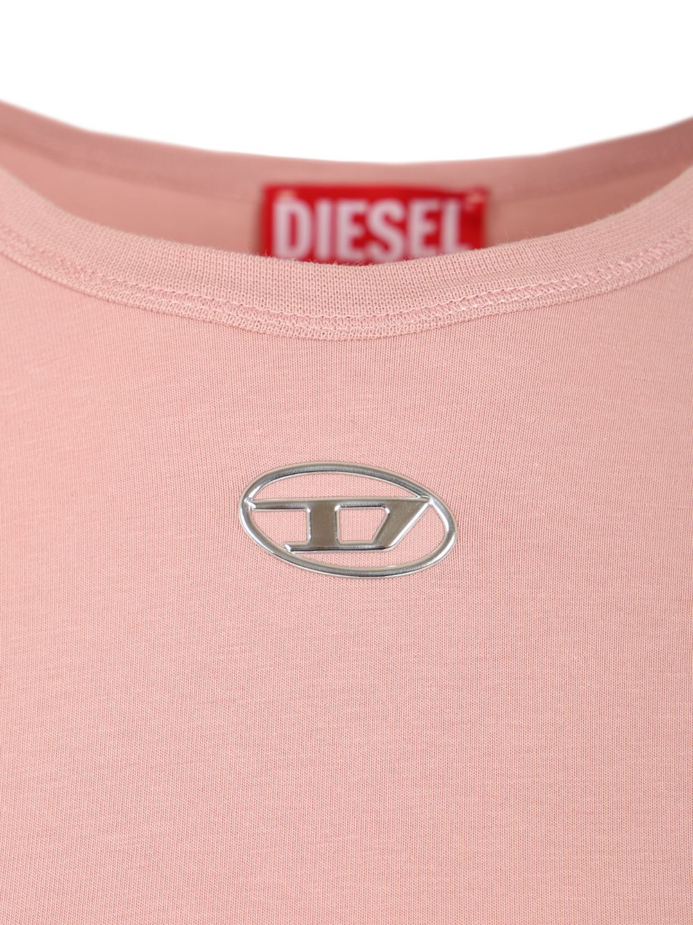 Diesel Slim Fit  Stretch T-Shirt - Rose | 419d2a7dc57f65dbb845b4c02882e2e07820ae4c